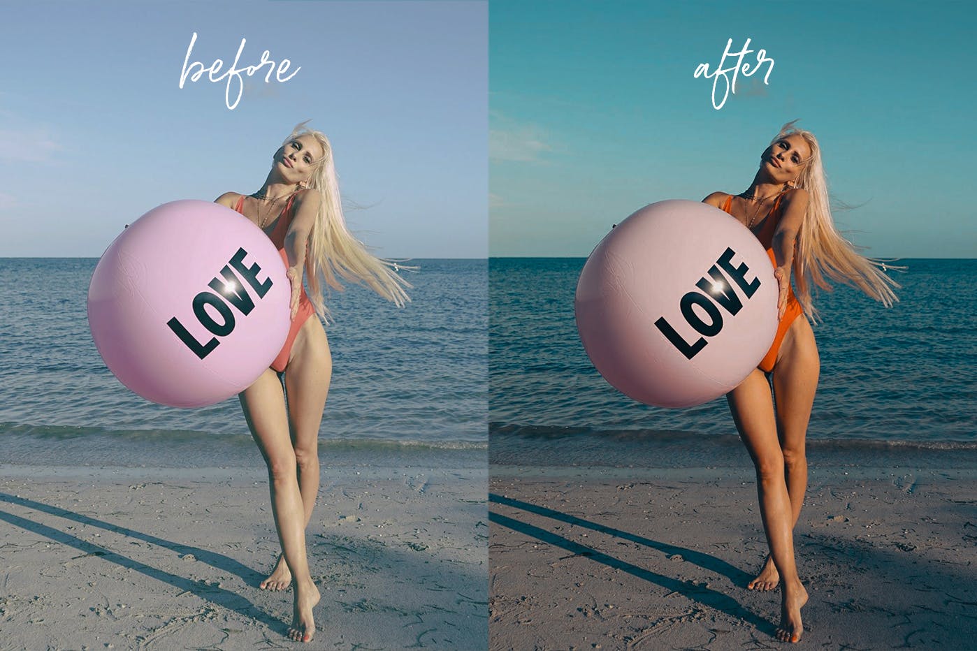橙色调&浅绿色色调滤镜素材库精选LR预设 Orange and Teal Lightroom Presets Desktop & Mobile插图(9)