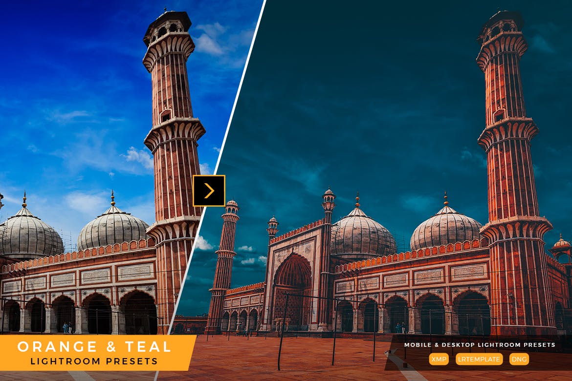 橙色&深绿色色调照片调色滤镜素材库精选LR预设 Orange and Teal Lightroom Presets插图(10)