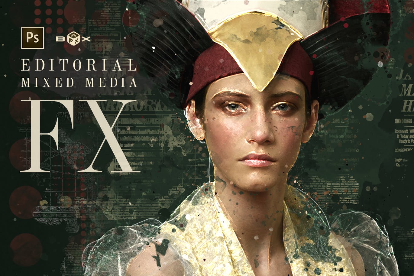 五款创意照片特效PS动作预设合集 Photoshop Plugins Bundle插图(3)