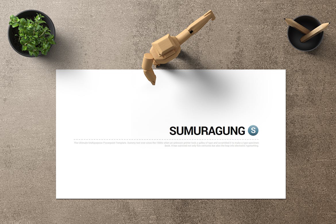 企业团队/业务介绍Keynote幻灯片设计模板 Sumuragung – Keynote Template插图(1)