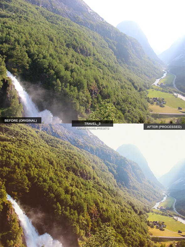 12个旅游景点摄影后期加工LR预设 12 Travel BIG Lightroom Presets插图(3)