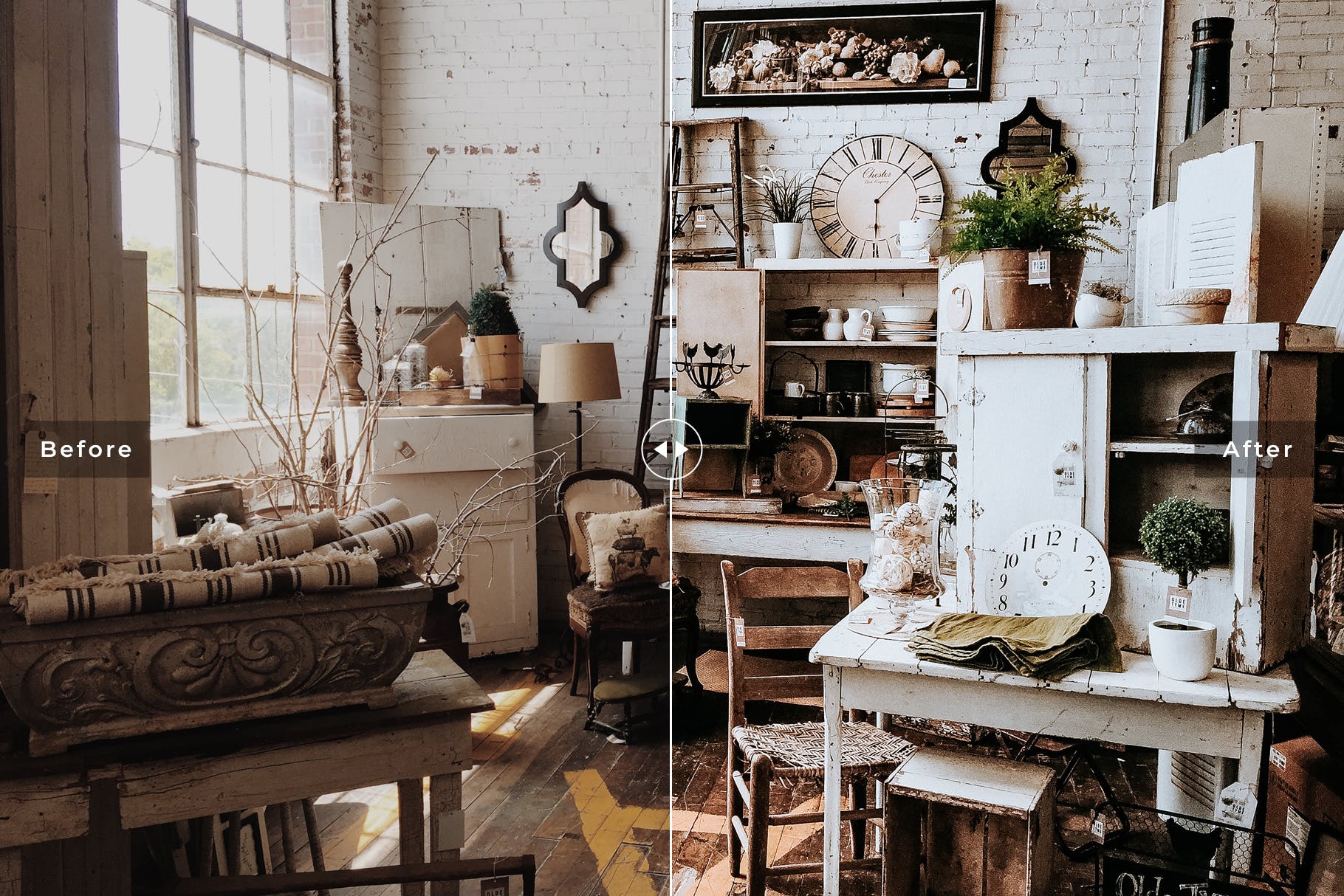 照片添加复古颗粒感后期处理LR预设下载 Antique Mobile & Desktop Lightroom Presets插图(2)