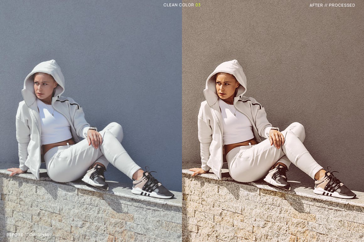 12种现代极简时尚VSCO风格LR调色预设 12 Clean Color Lightroom Presets + Mobile插图(3)