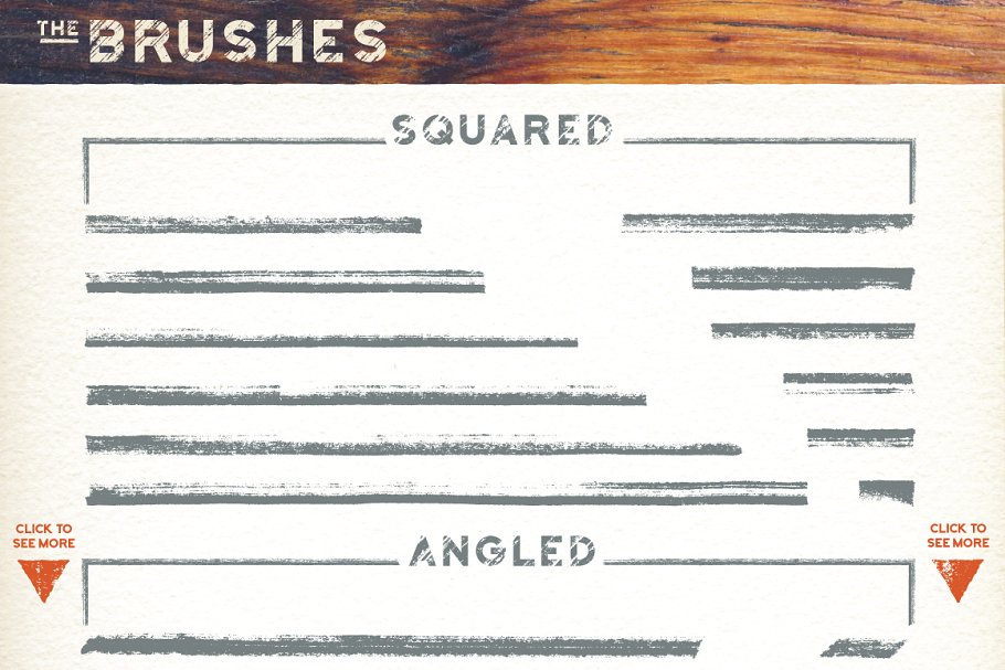 木匠铅笔笔画AI笔刷 Carpenter’s Pencil Brushes插图(3)