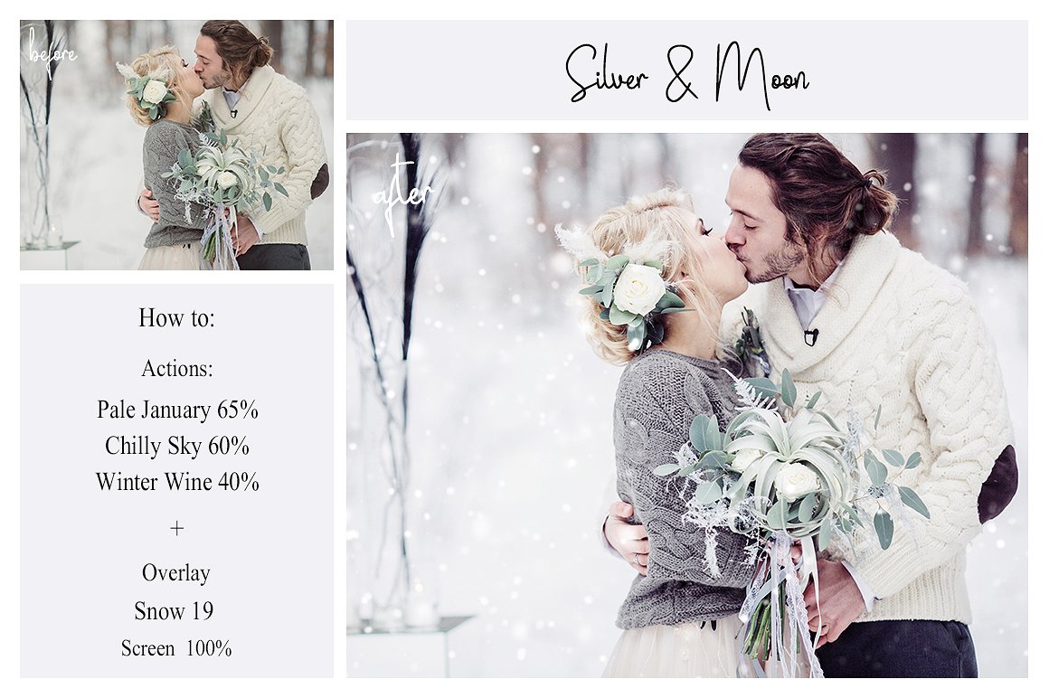 浪漫冬日温馨PS动作叠加纹理插图(14)