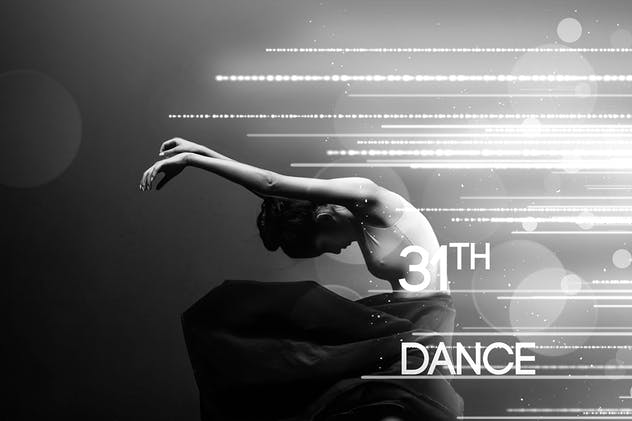 梦幻水幕海报效果的特效PS动作 Award Animation Photoshop Action插图(6)