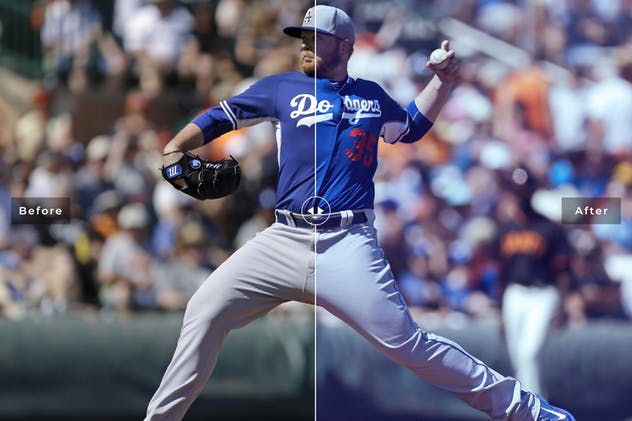 50款运动摄影照片后期处理LR调色预设 50 Sports Effect Photoshop Actions插图(8)