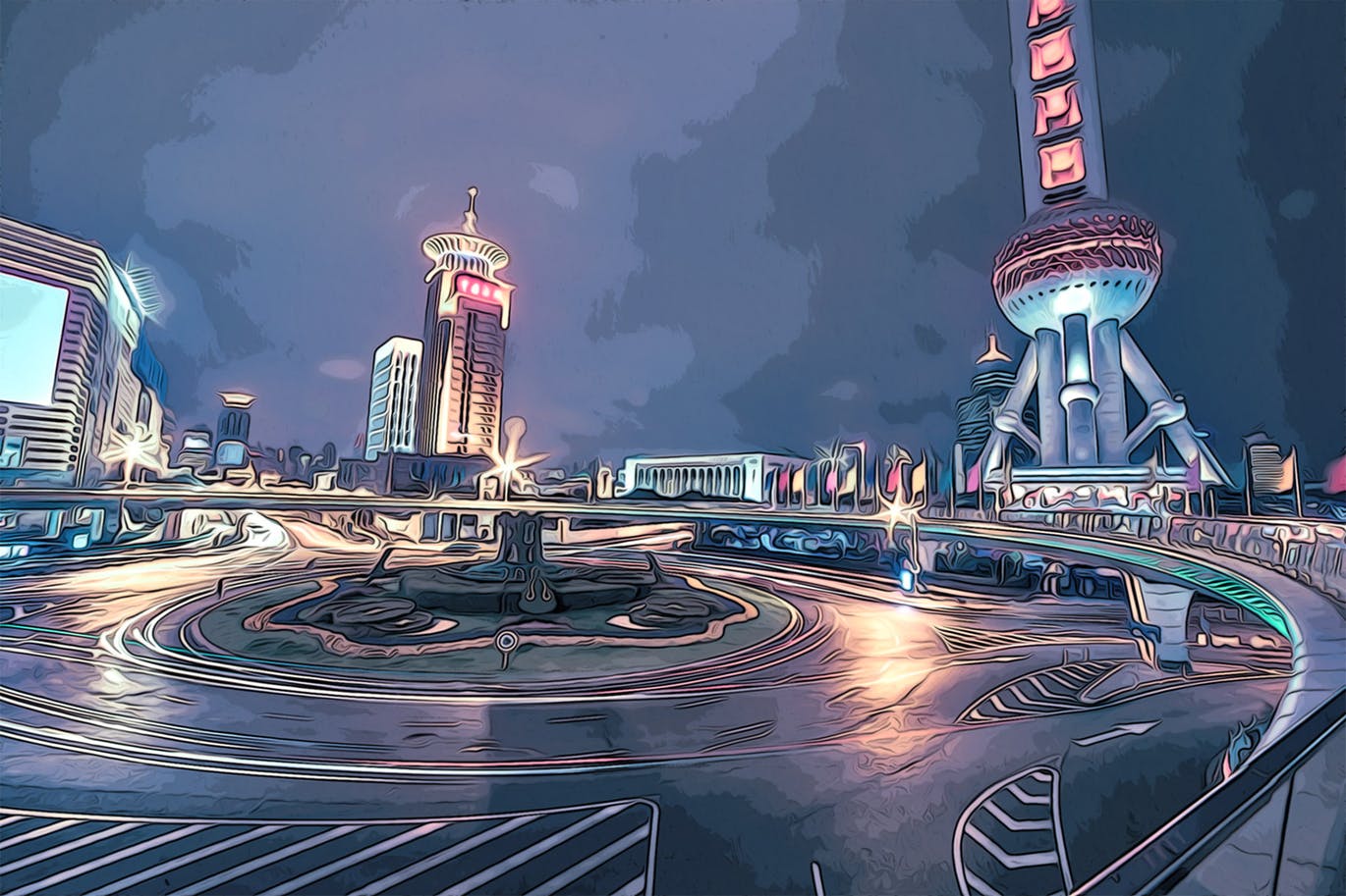 PS油画效果及卡通油画一键生成PS动作 MicroPro Cartoon Oil Photoshop Action插图(8)