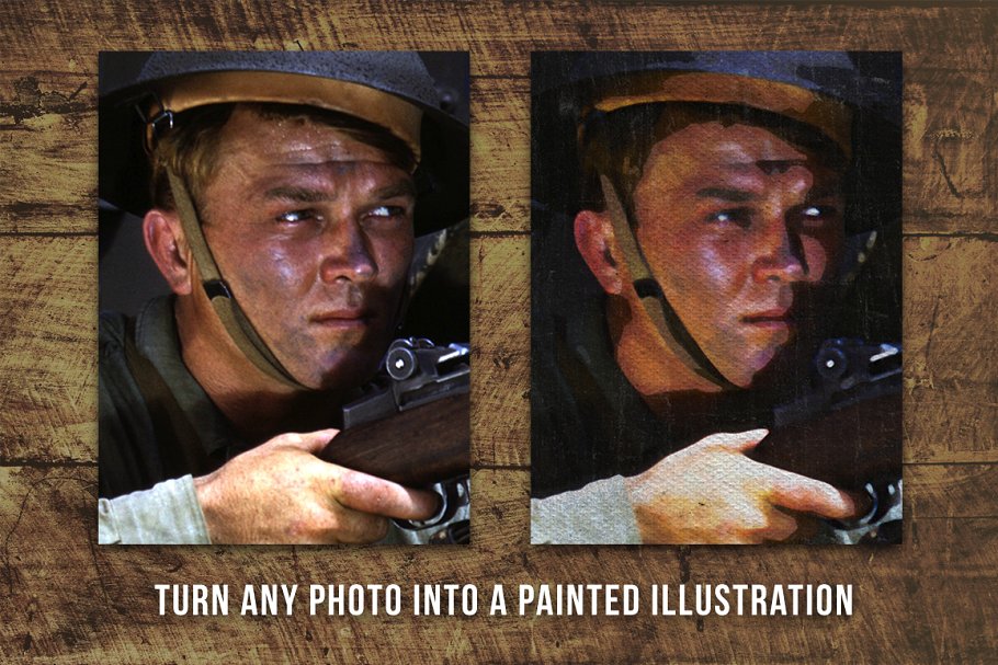 复刻一战二战时期兵役海报模板图层样式 National Service – War Posters Kit插图(3)