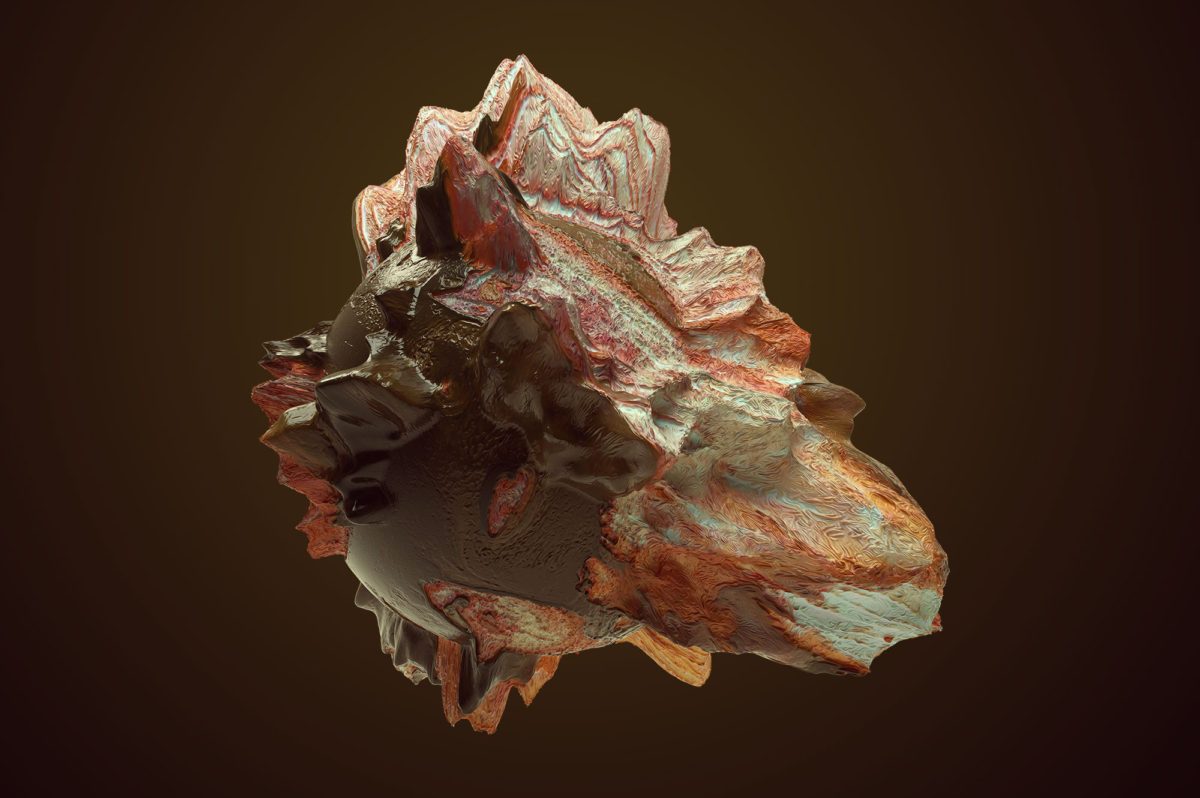 创意抽象纹理系列：15款混合油漆3D纹理&PS笔刷 Tectonic (Exclusive)插图(4)