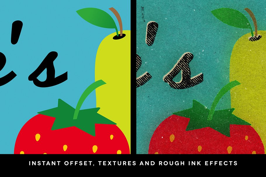 复古怀旧风格火柴盒外观设计图层样式 Super Strike – Matchbook Effects插图(1)