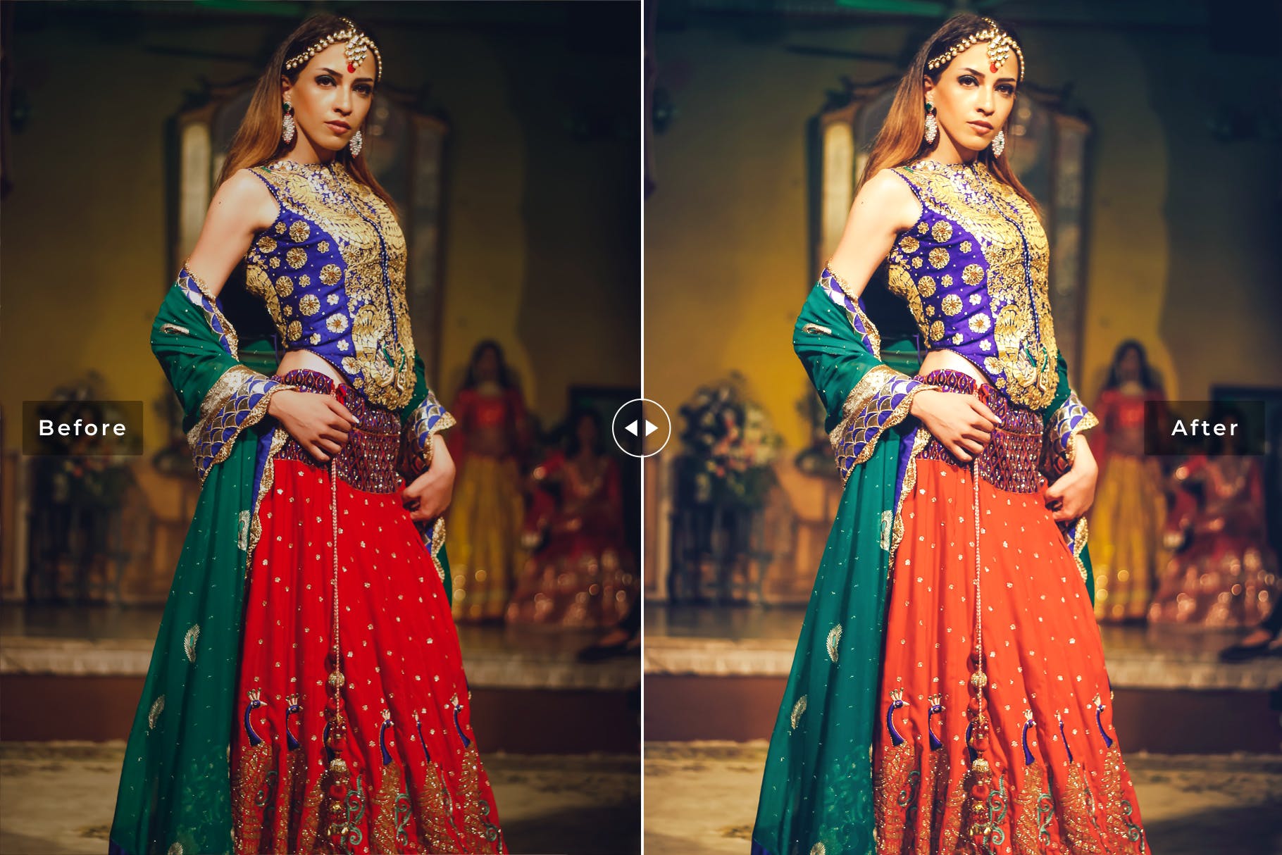 斋浦尔特色风景旅行拍摄后期调色Lightroom预设 Jaipur Mobile & Desktop Lightroom Presets插图(4)