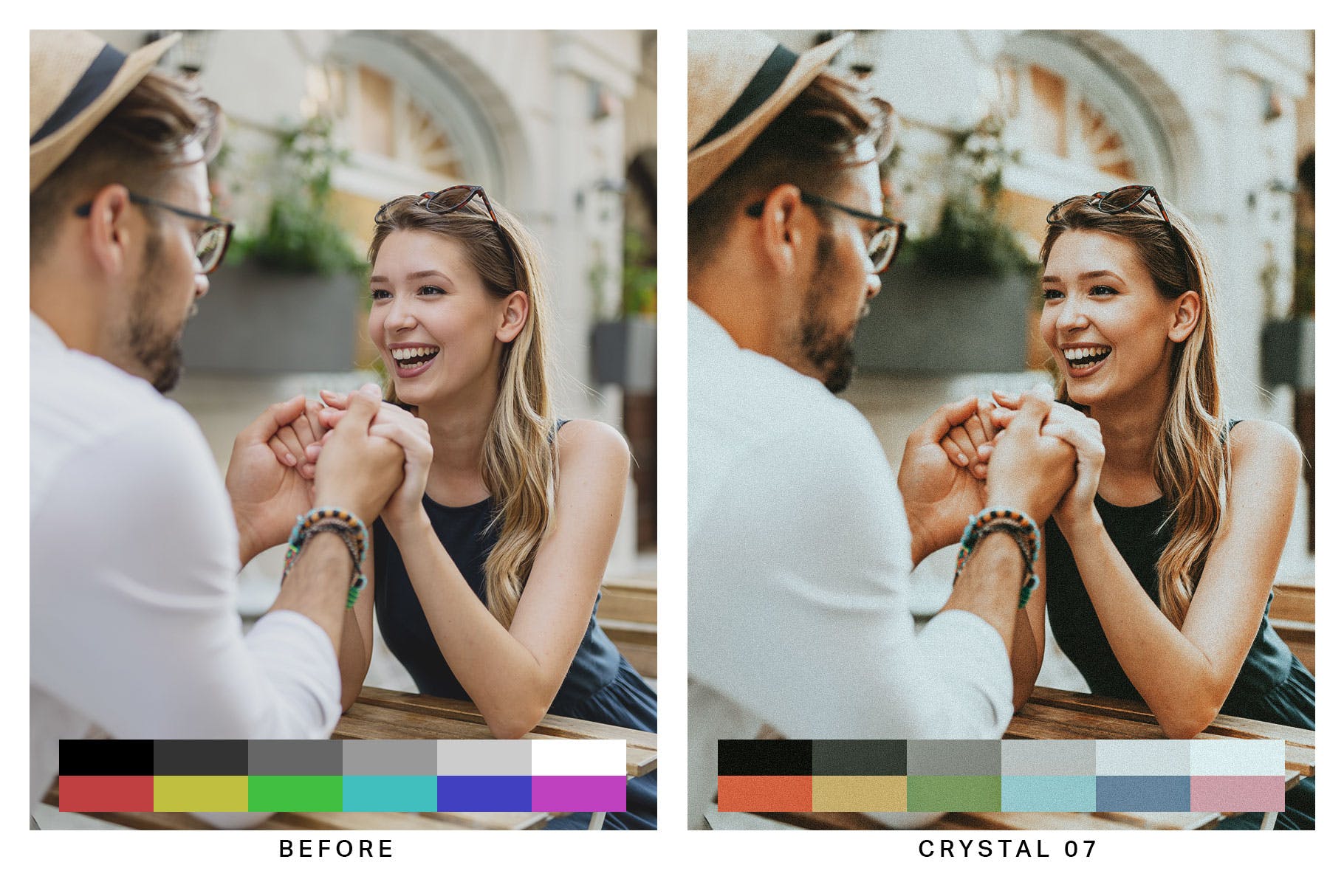 50个棕褐色电影暖色调Lightroom预设＆LUT 50 Nomad Lightroom Presets and LUTs插图(2)