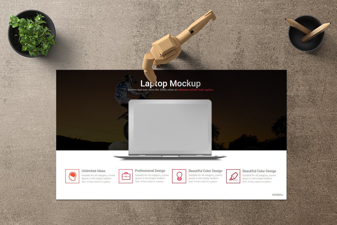 企业业务宣传介绍Keynote幻灯片设计模板 Gembili – Keynote Template插图(4)