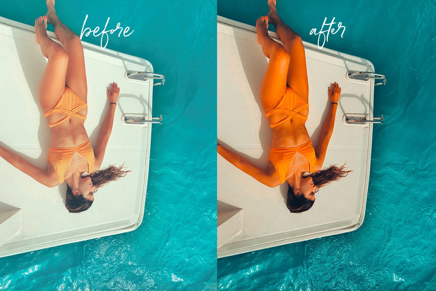 橙色调&浅绿色色调滤镜素材库精选LR预设 Orange and Teal Lightroom Presets Desktop & Mobile插图(4)