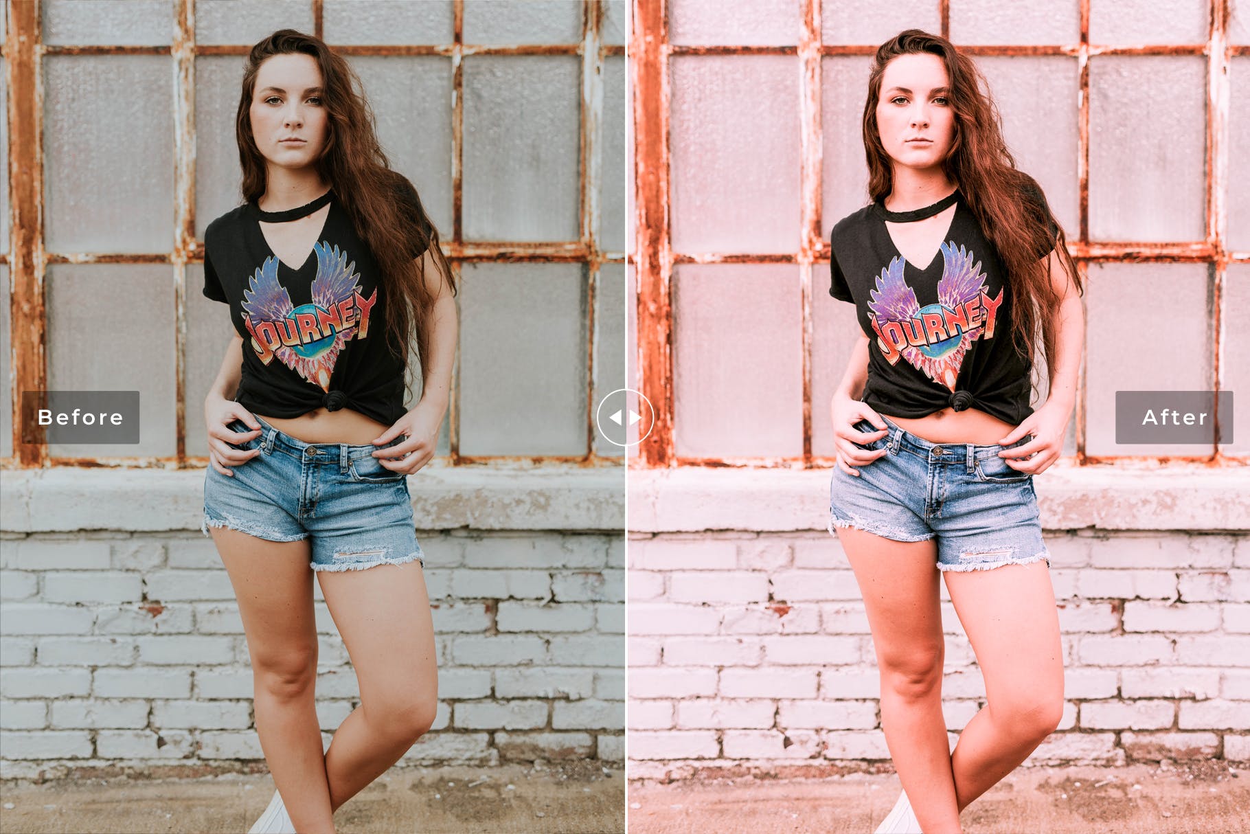 珊瑚粉色调图片后期处理调色滤镜LR预设 Flamingo Mobile & Desktop Lightroom Presets插图(5)