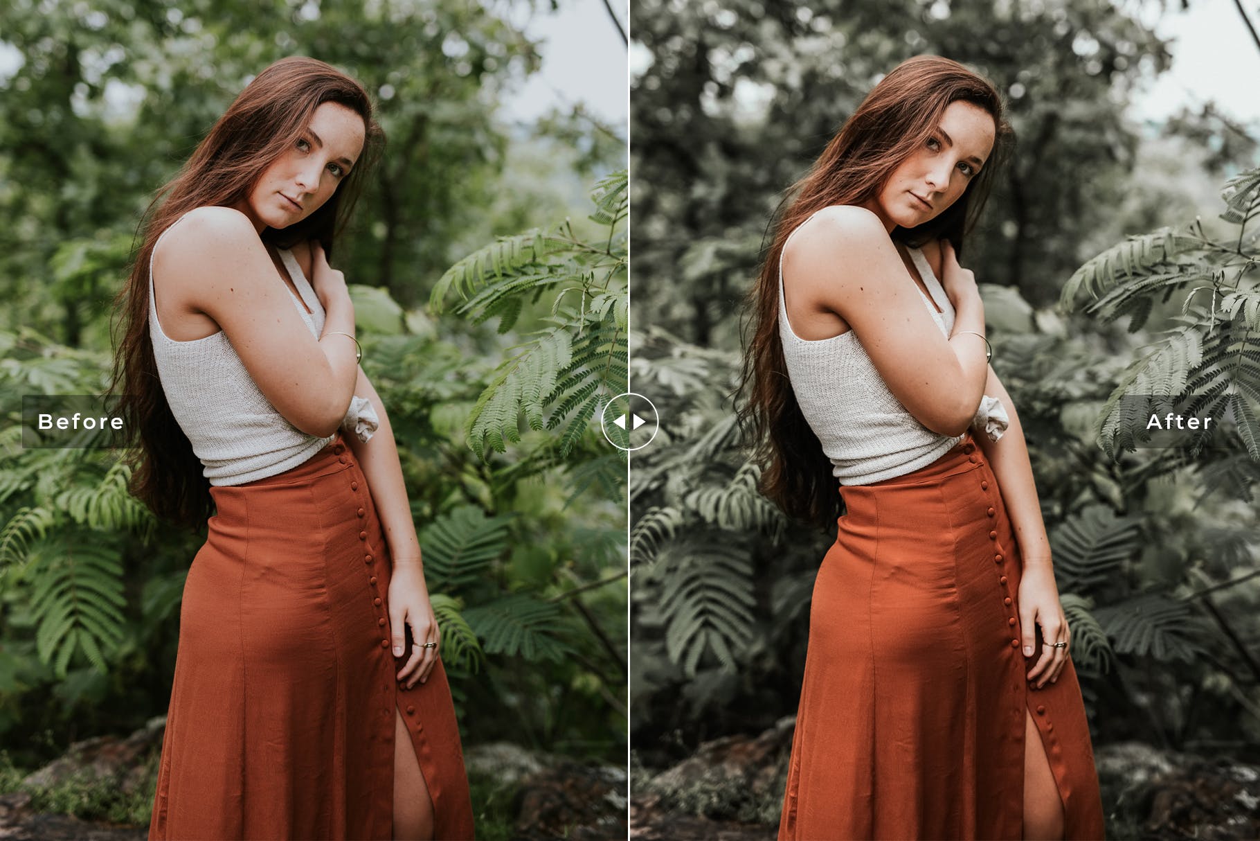 菜鸟也能产出大师摄影作品-LR照片调色预设 Botanical Mobile & Desktop Lightroom Presets插图(4)