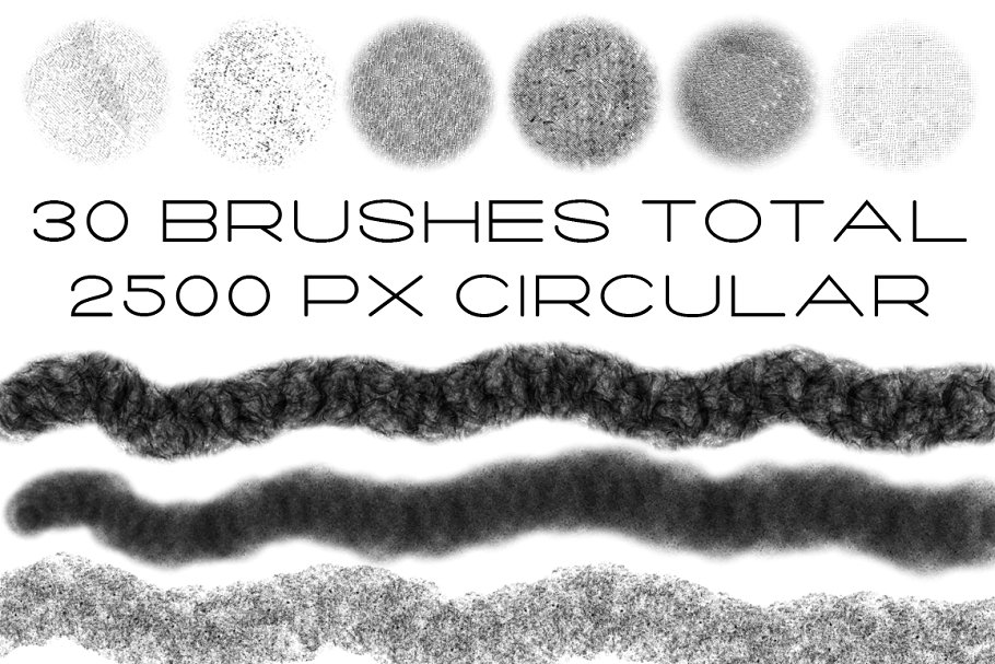 复古怀旧风格文本图层样式PS笔刷 Vintage Brush Kit插图(2)