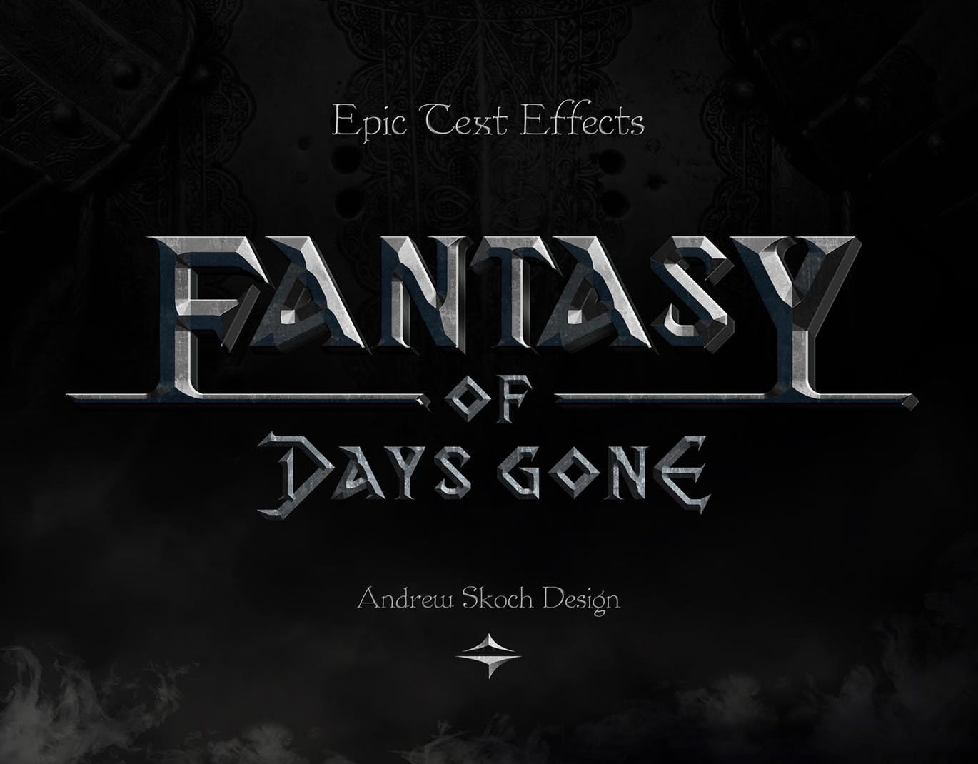 史诗文字标题字体效果PSD图层样式模板 Epic Text Effects插图(4)