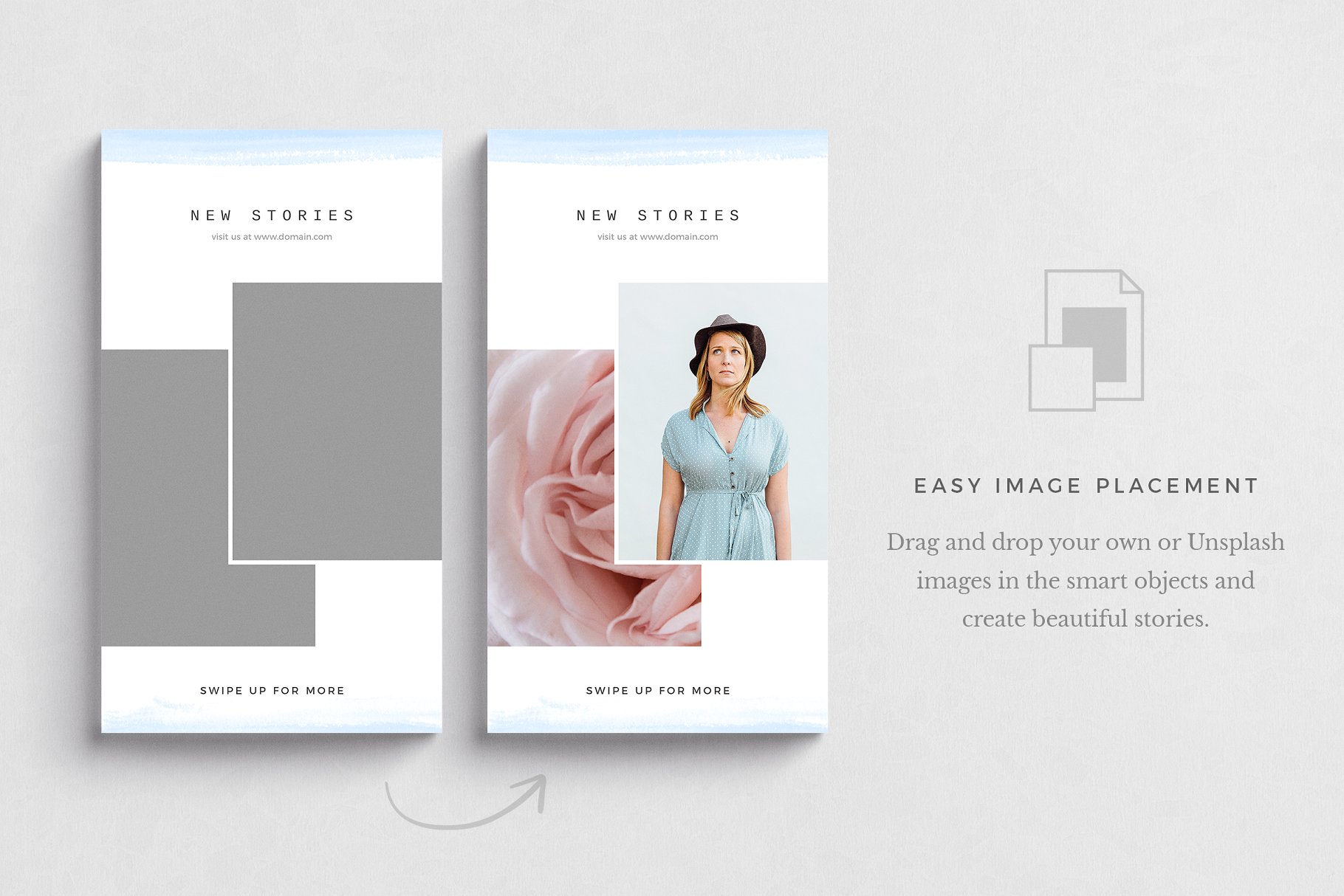 简约可编辑Instagram故事模板素材库精选 Lisbon Instagram Stories插图(5)