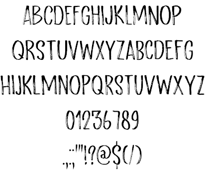 Scratch Up DEMO font插图1