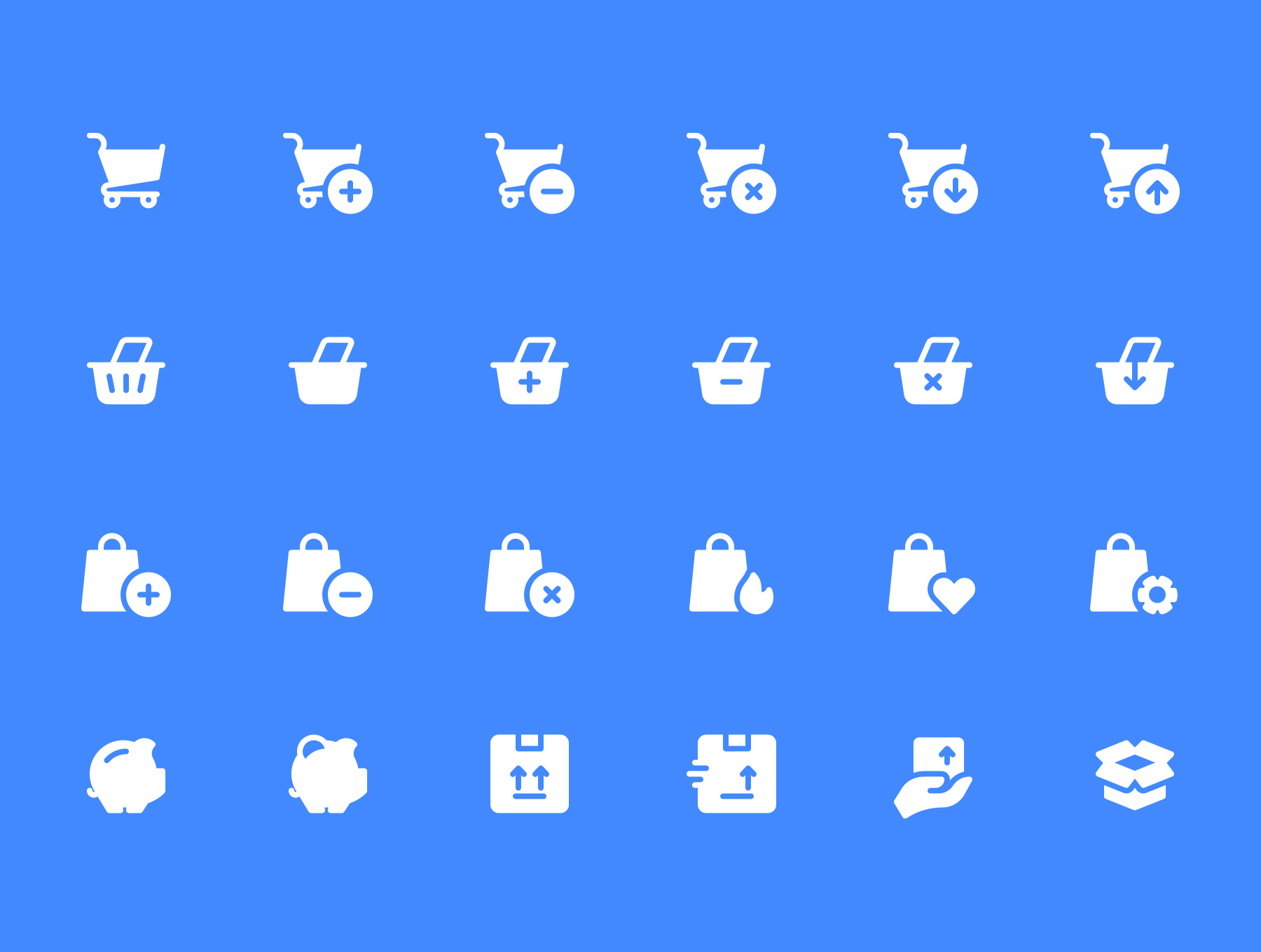 素材库下午茶:2600枚线条&扁平化设计矢量素材库精选图标巨无霸合集插图(6)