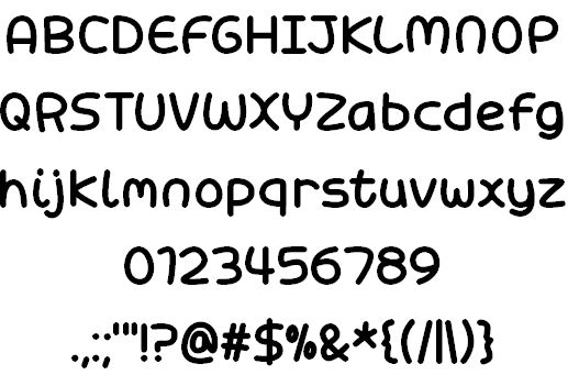 Candy Town font插图1 Candy Town font插图1