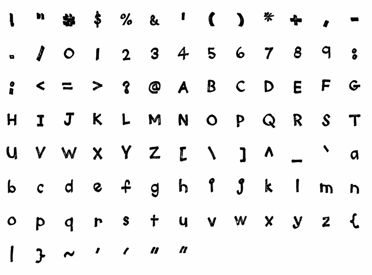 Plain Jane Extra font插图 Plain Jane Extra font插图