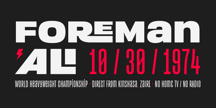 Versus Font Family插图