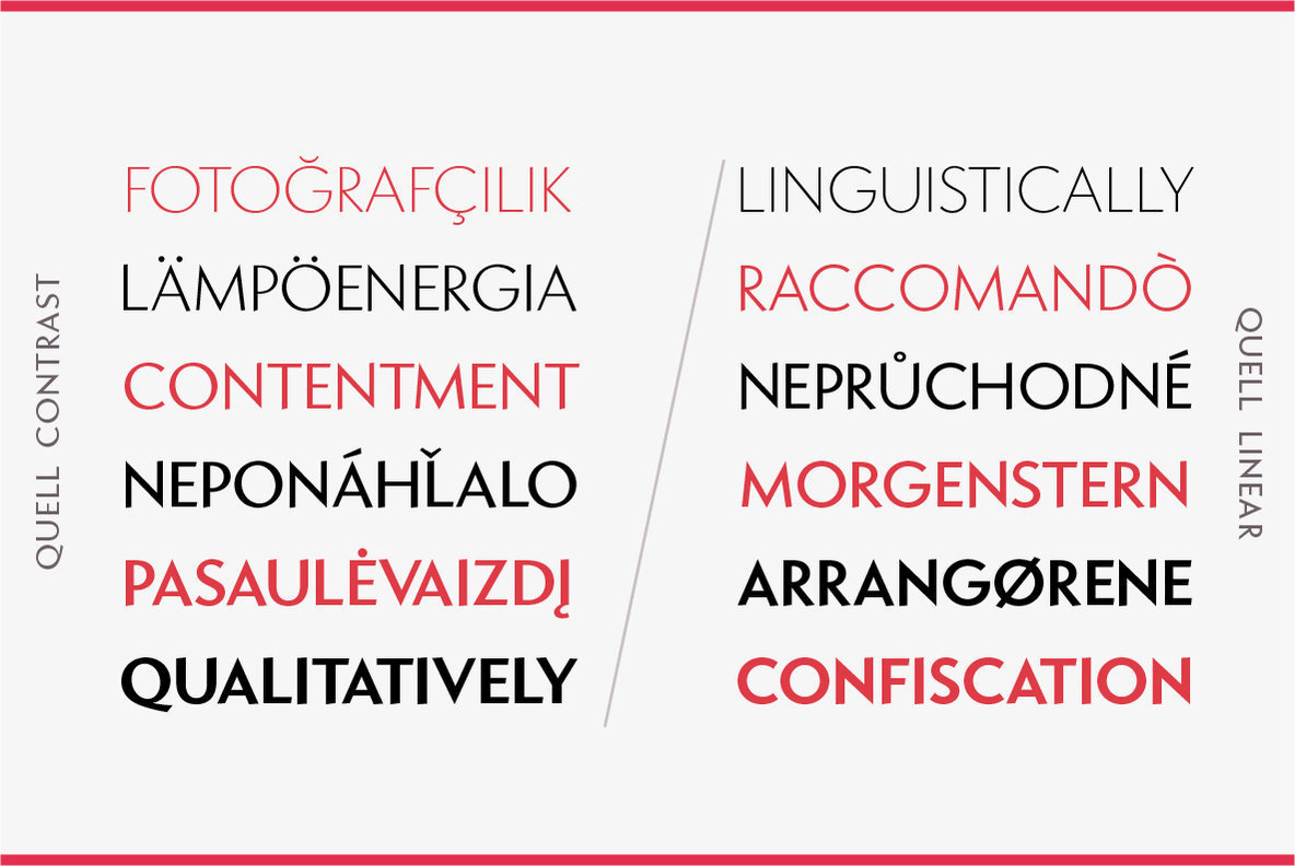 Quell Font Family插图2