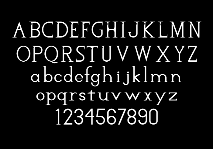 Rachel's Requiem font插图