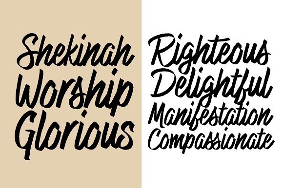 Highest Praise Font插图5