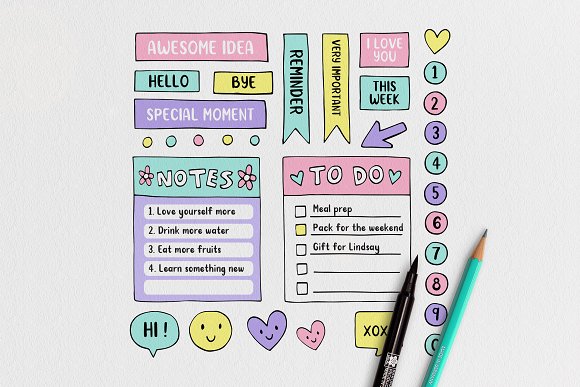 NEW! BeeHappy Font Duo插图2