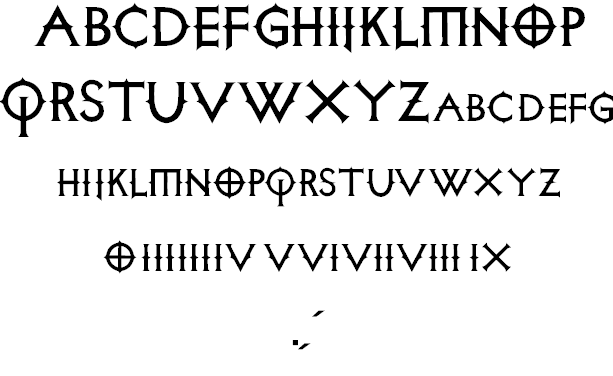 Diabolica font插图1