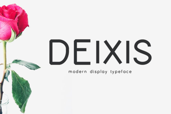 Deixis Font插图