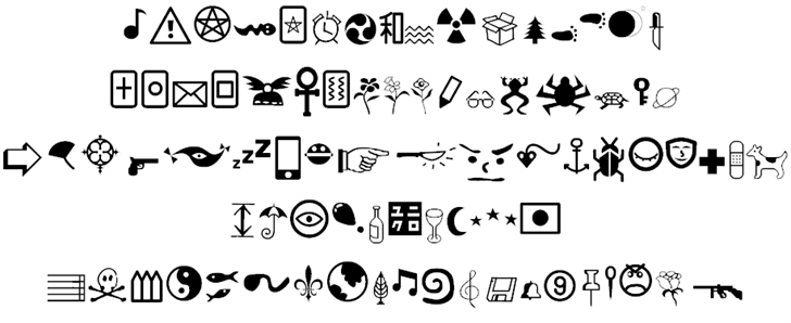 Youkairo font插图1