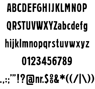 Prager Headlines font插图1