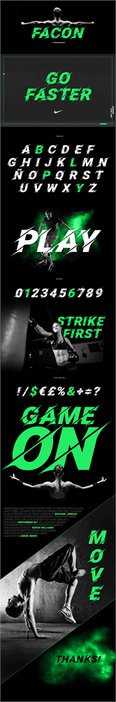 Facon font插图