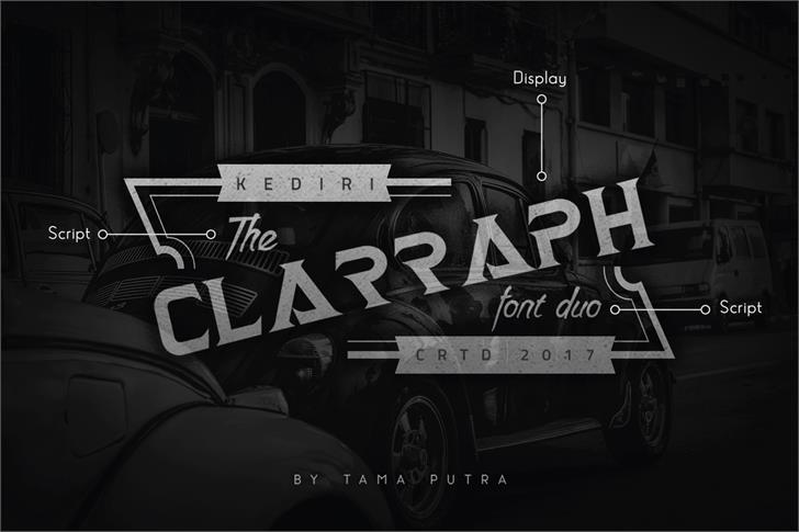 Clarraph Personal Use font插图1 Clarraph Personal Use font插图1