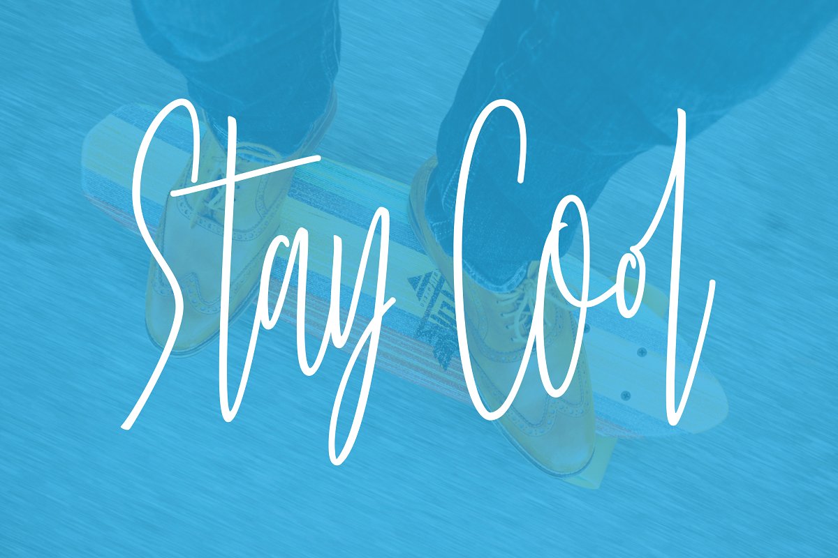 Stay Cool Font插图