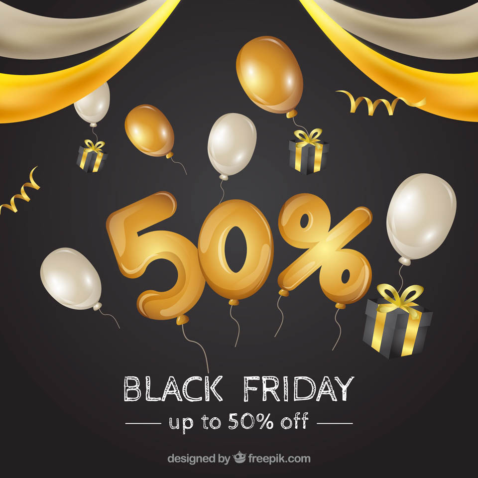 第四弹：30+黑色星期五促销广告物料素材 Black Friday Sales Graphics插图(28)
