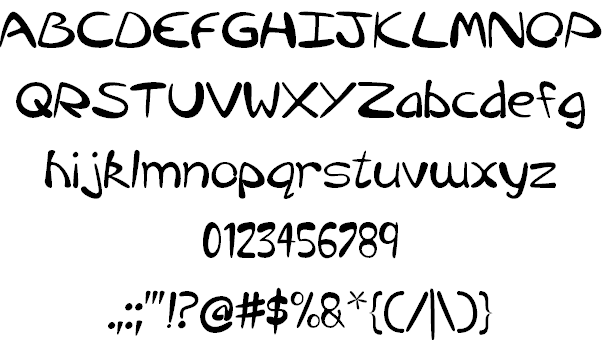 EP Chaos font插图1