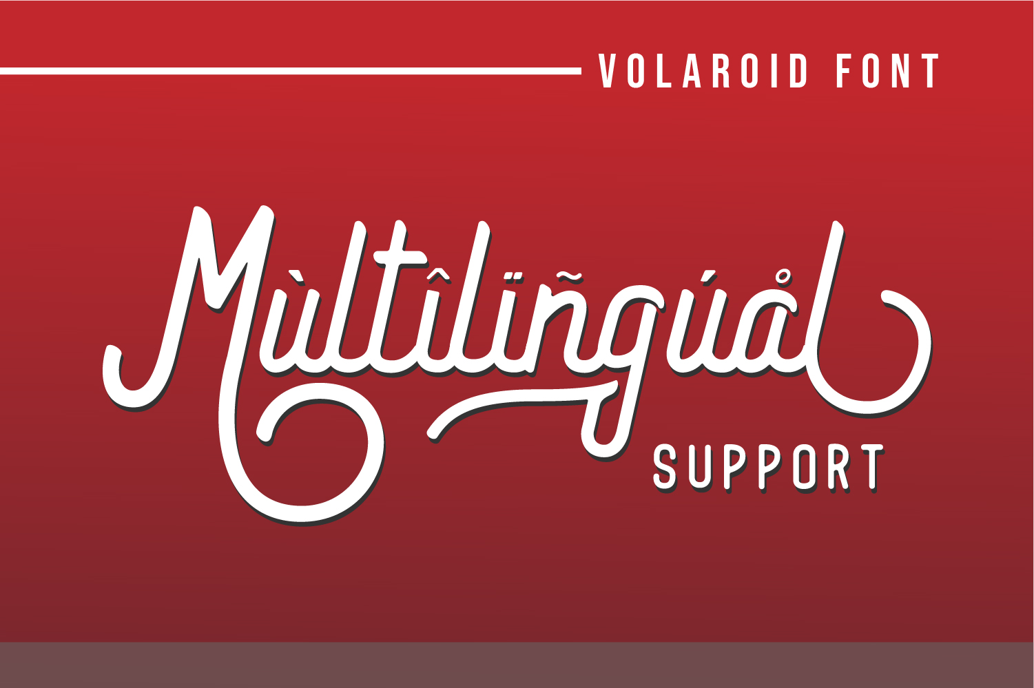 Volaroid Font Duo插图4