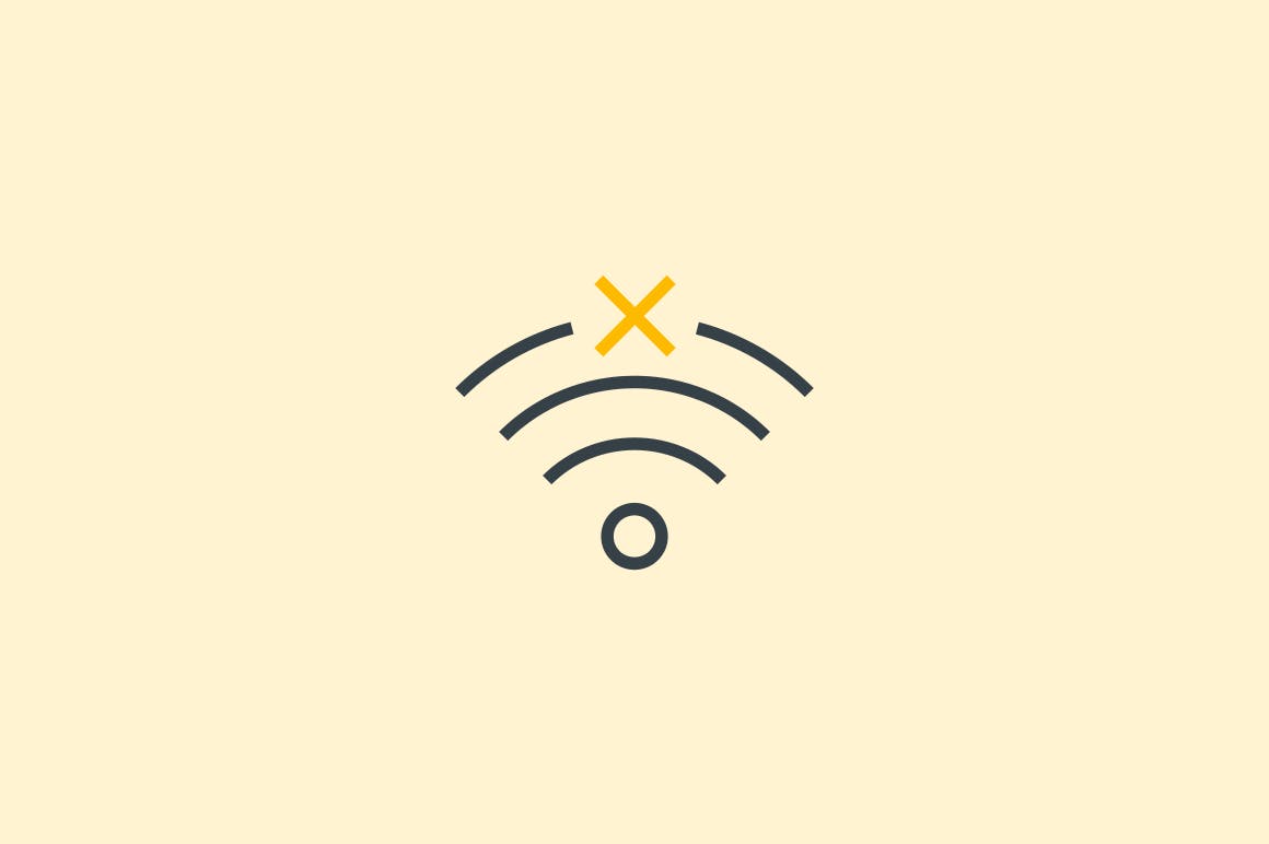15枚无线网络&WIFI主题矢量素材库精选图标 15 Wireless & Wi-Fi Icons插图(2)