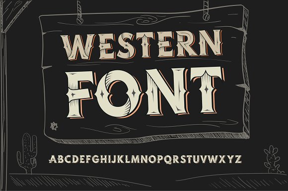 Vector OTF font for logotype.插图