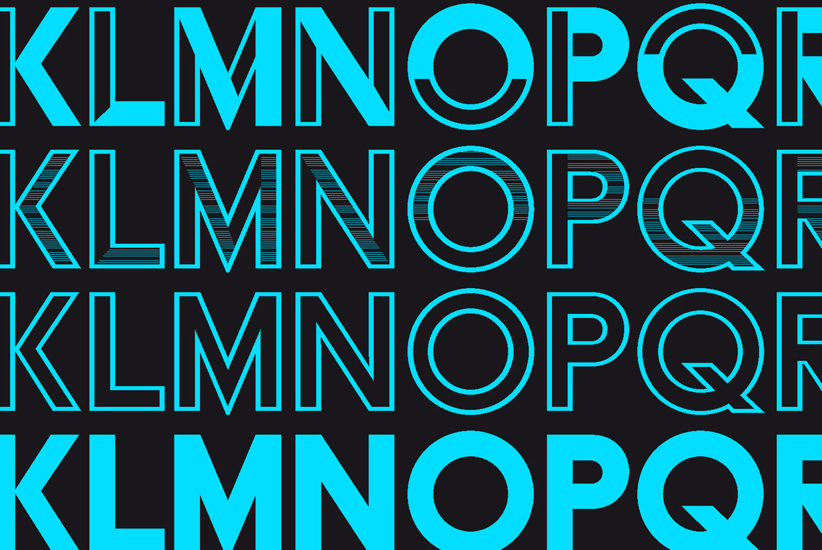 Acier Font Family插图4