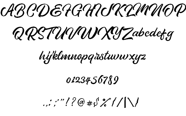 Pipetton DEMO font插图2