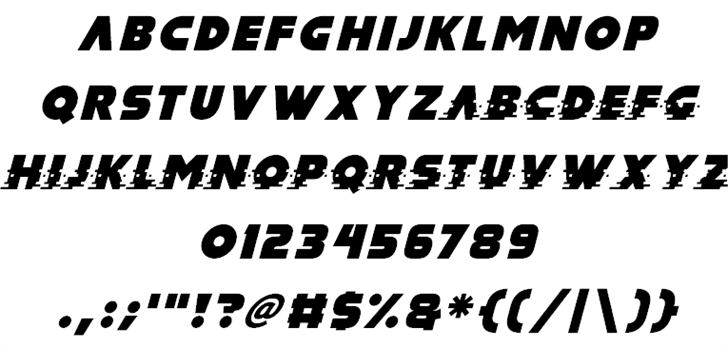 MAD hacker font插图2