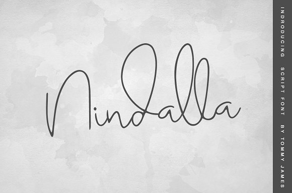 Nindalla Font插图