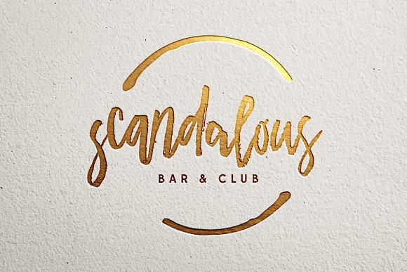 Academy House Brush Font插图3